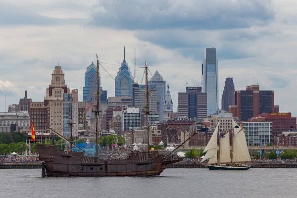 Philadelphia El Galeon Andalucia Tree of life tall ship