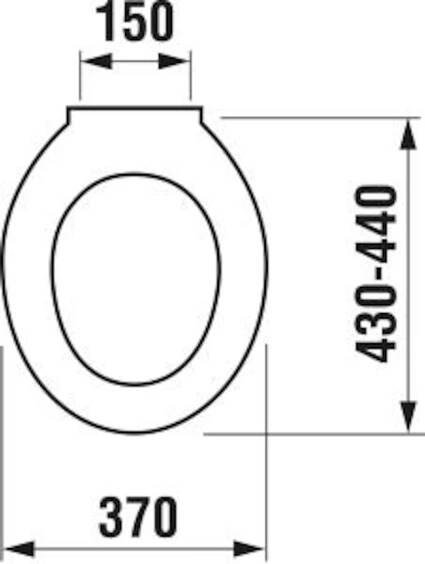 WC prkénko Fayans Neo thermoplast bílá SIKOSJNE91390