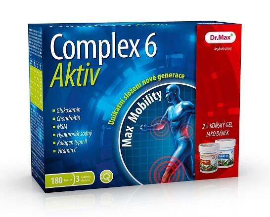 Dr. Max Complex 6 tbl.180 + Koňský gel 2 x 140ml