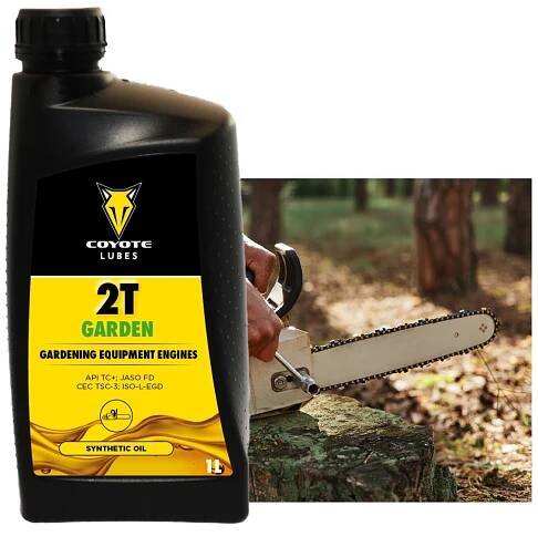 COYOTE LUBES Syntetický motorový olej 2T garden 1L