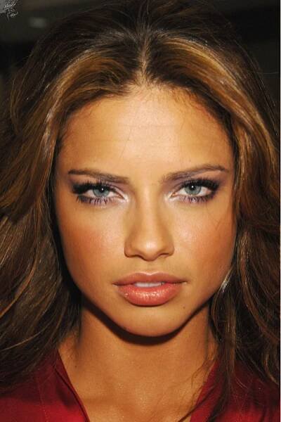 Adriana Lima in 2025 | Adriana lima young, Adriana lima face, Adriana lima makeup