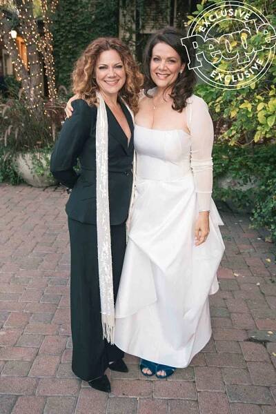 Meredith Salenger and Patton Oswalt's Wedding