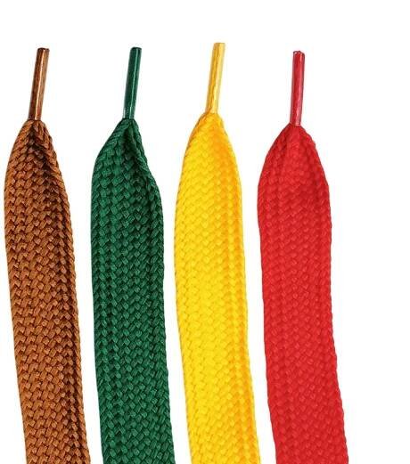 Ploché široké tkaničky 160x2 cm Polyesterové extra dlouhé tkaničky do bot Tenisky Módní doplněk Oblečení DIY Šití