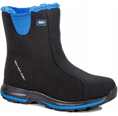Obuv SKIREST 15101 dámská softshellová černo-modrá