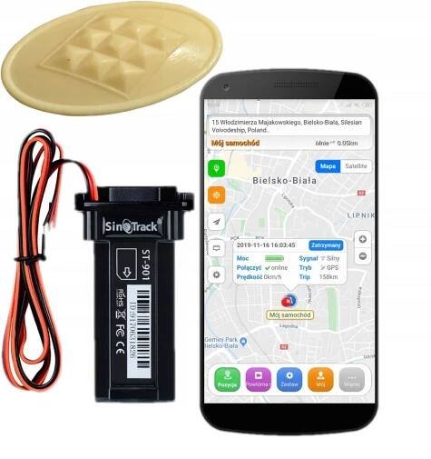 NAJLEPSZY lokalizator GPS do samochodu Motocykla