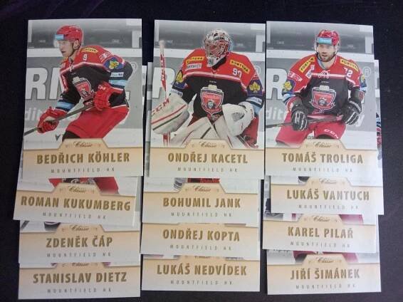 HC Hradec Králové OFS Classic lot - Hokejové karty