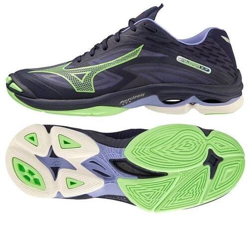 Boty Mizuno WAVE LIGHTNING Z7 V1GA220011 46 tmavě modrá