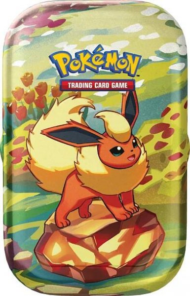 Pokémon TCG SV8.5 Prismatic Evolutions Mini Tin mix motivů