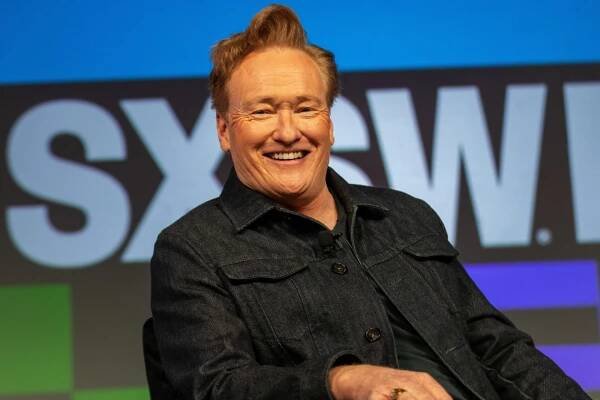 AUSTIN, TEXAS - MARCH 09: Conan O'Brien speaks onstage during the featured session 