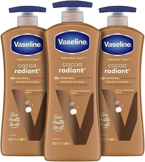 Vaseline® Intensive Care™ Cocoa Radiant Lotion front of pack