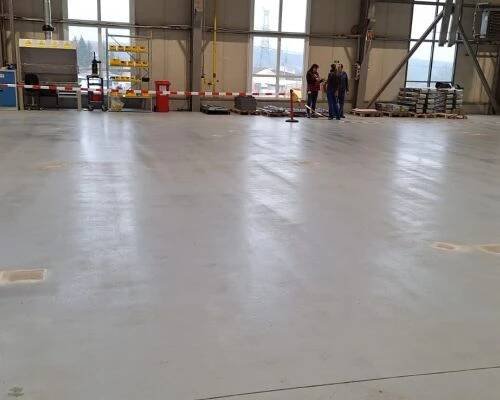 Revitalizace podlah pro zákazníka z oblasti výroby otopných systémů a sanitární techniky - J.A. Clean