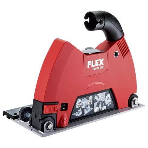 FLEX DCG AG 230, Řezací odsávací kryt pro velké úhlové brusky 230 mm