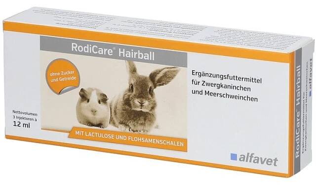 RodiCare® Hairball Suspension für Meerschweinchen und Zwergkaninchen