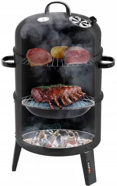 ZAHRADNÍ UDÍRNA OCELOVÁ DOMÁCÍ UDÍRNA KOVOVÝ GRIL 2 ROŠTY LUND Váha výrobku včetně jednotkového obalu 0.38 kg