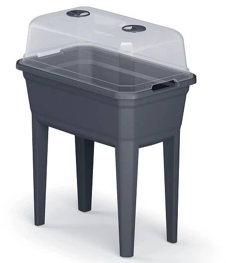 Prosperplast RESPANA PLANTER ECOLINE SET Sadbovač vysoký 59,6x36,8x75,3cm, antracit IPE600