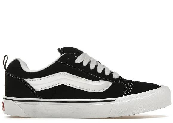 Vans Knu Skool Black White - solemarket.cz