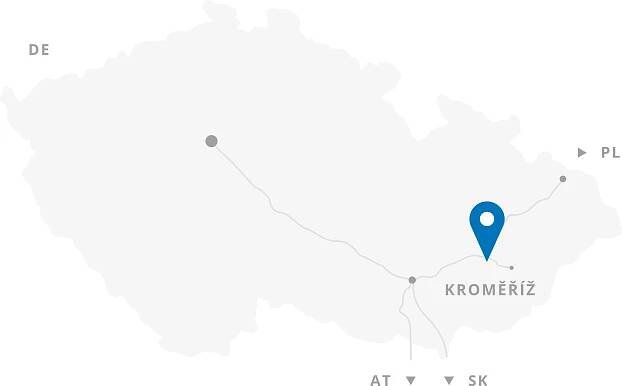 Mapa ČR