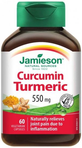 Jamieson Kurkumín 550 mg 60 kapslí