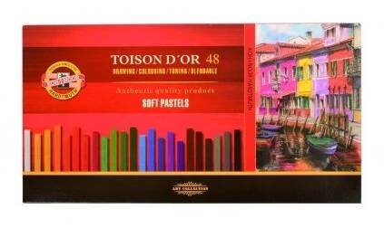 KOH-I-NOOR Toisor D'or Soft Pastels sada suchých pastelů 12 ks od 340 Kč - Heureka.cz