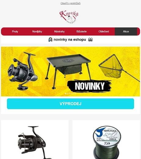 Novinky pro tento týden