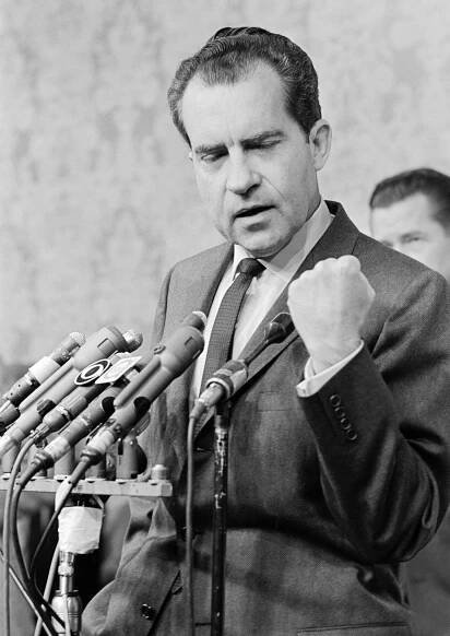 Richard Nixon’s ‘last’ press conference