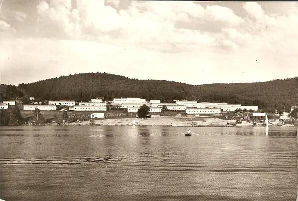 NOVÁ RABYNĚ - Slapské jezero - Benešov - Pohlednice místopis