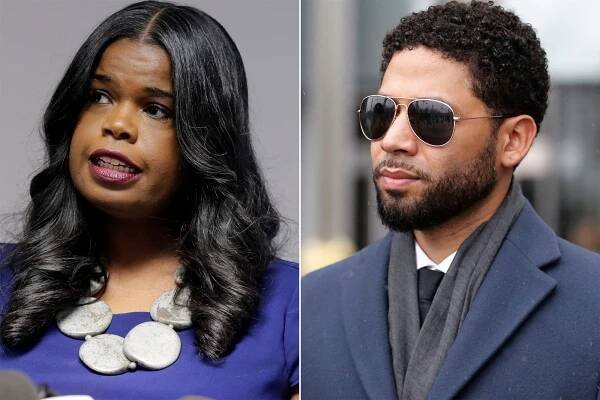 Kim Foxx and Jussie Smollett