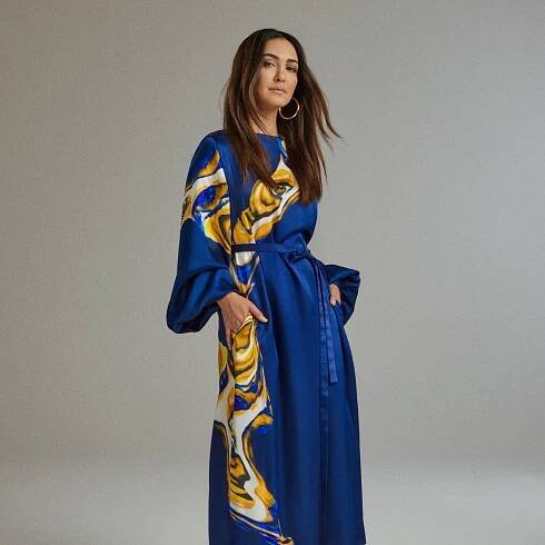 Nazanin Boniadi Created a Dress That Symbolizes Freedom for Iranian Women