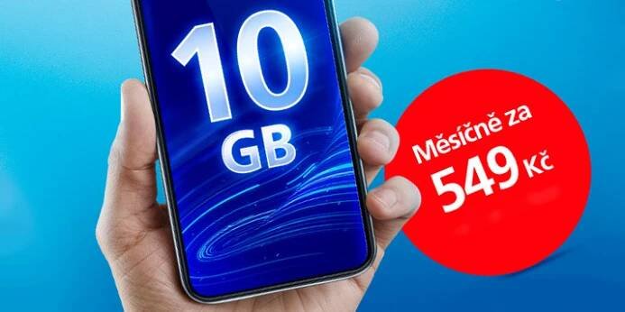 O2 zlevní tarif s neomezeným voláním a 10 GB dat na 550 Kč. Ale jen pro aktivace provedené do konce roku