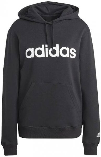 Essentials Linear Hoody Dámy - Černá, Bílá