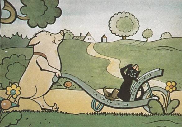Josef Lada - Kocour Mikeš a čuník s trakařem - Sběratelství