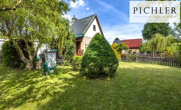 Prodej patrové zděné chaty se zahradou 368 m2, Malé Březno (okr. Most)