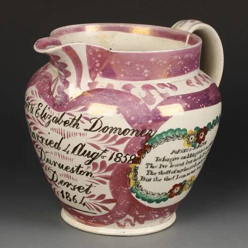 John Carr & Sons Inscriptions - SUNDERLAND AND TYNE LUSTRE POTTERY