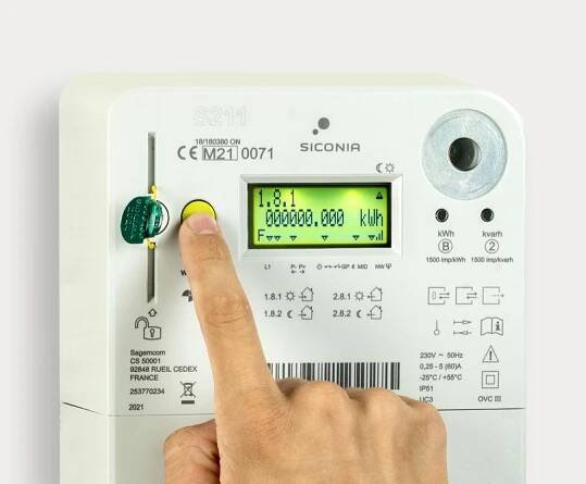 The details of the smart meter - Sibelga 