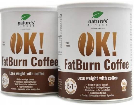 Nature’s Finest OK!FatBurn Coffee 150 g