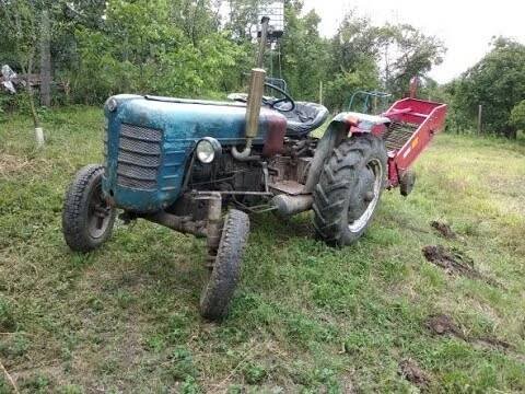 Vyorávání brambor 2022 se Zetorem 3011 a MT8-070 mini