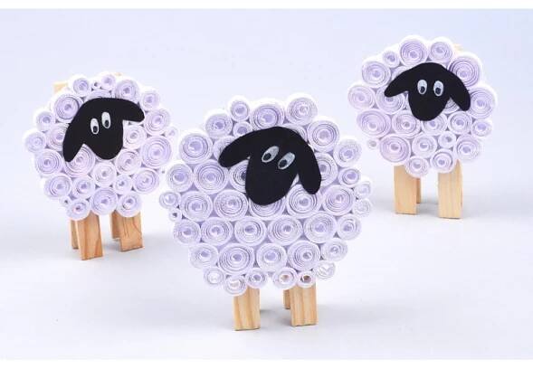 Bl oveky - nvod na quilling s materilem