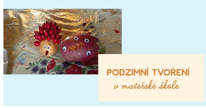 Podzimní tvoření v MŠ