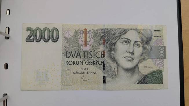 Vzácná 2000 Kč 2007 s. E