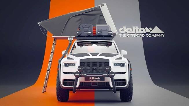 Obytný Rolls-Royce Cullinan je dost možná ten nejluxusnější pojízdný stan