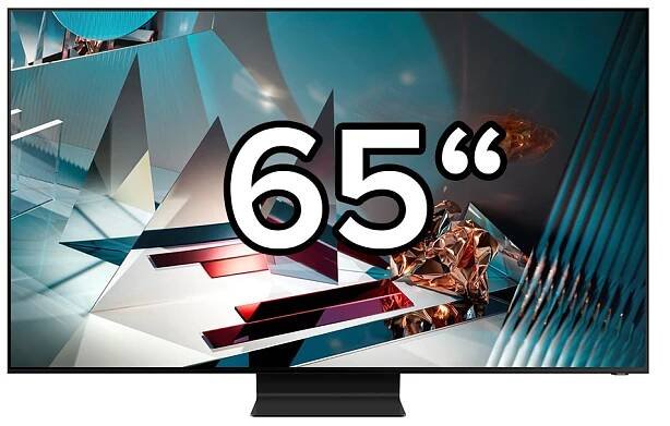 Nejlepší televize 65 palců (165 cm)