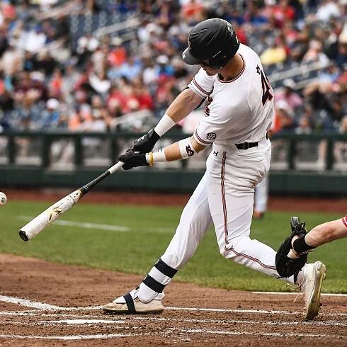 Steven Williams (41)
Baseball vs Louisville on Tuesday, June 18, 2019, in Omaha, NE.
Cat Wofford/Auburn Athletics