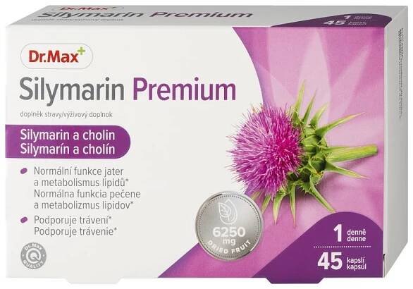 Dr. Max Silymarin Premium 45 kapslí