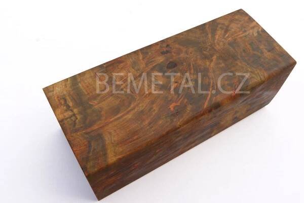 Olše, dřevo, stabilizace, burl, spalted, stabilized wood | umělecké kovářství, nožířství, Damascenská ocel, Stabilizace