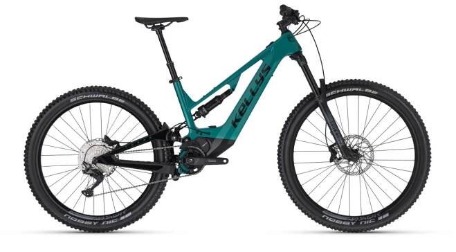 KELLYS Theos F50 SH Teal 29"/27.5" 725Wh velikost L 2024