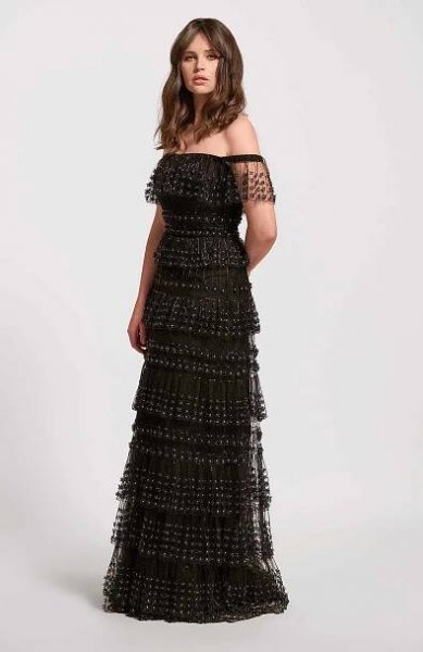 Felicity Jones and Niamh Algar wore Valentino to the 2021 EE British Academy Film Awards in London, England on April 11, 2021.