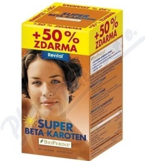 Revital Super Beta karoten 60 tablet