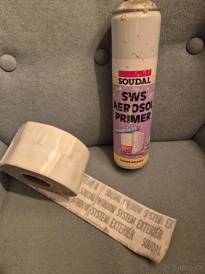 Soudal páska na okna exteriérová a zdarma primer