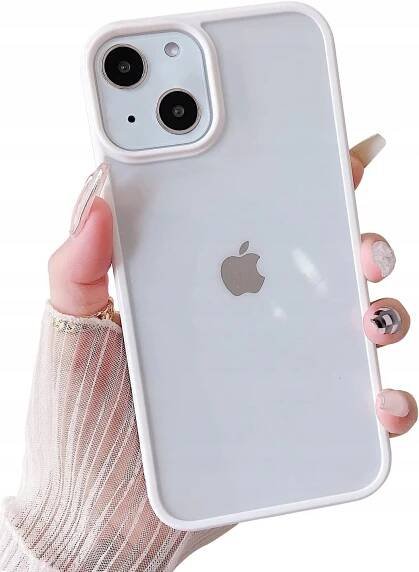 BARVY! BÍLÉ POUZDRO NA IPHONE 13 MINI KRYT OBAL ZADNÍ KRYT