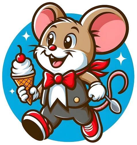 Myš, Zmrzlina, Kreslená Pohádka
